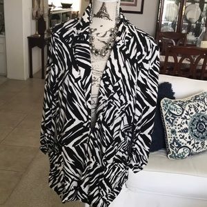 Animal print jacket by Jones Studio